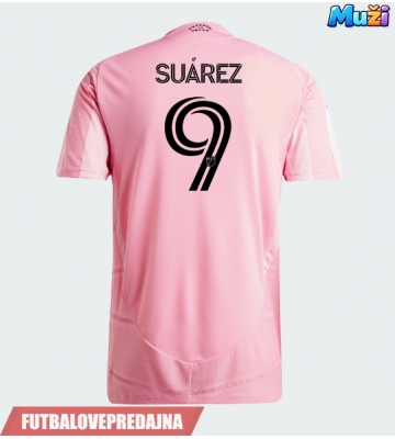 Lacne Muži Futbalové dres Inter Miami Luis Suarez #9 2026-27 Krátky Rukáv - Domáci